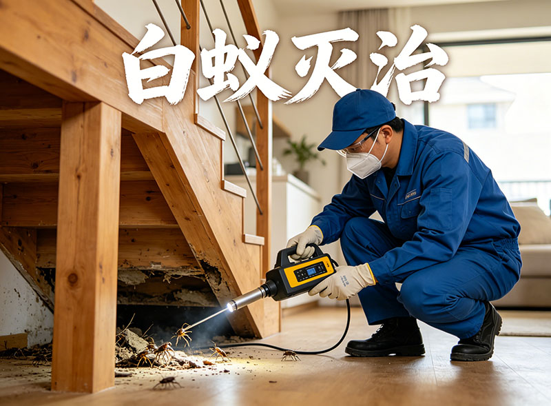 嘉定区白蚁灭治服务｜专业消杀，筑牢建筑安全防线